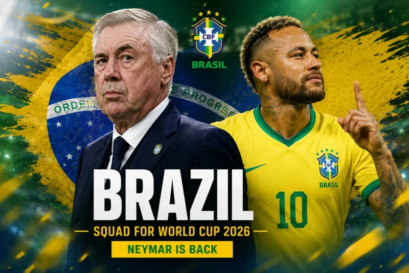 Carlo Ancelotti Umumkan Skuad Brasil untuk Piala Dunia 2026, Neymar Resmi Kembali.webp
